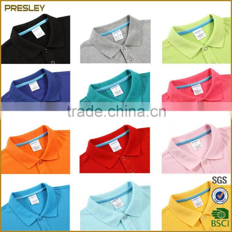 Latest Designs Quick Dry Man Branded Polo t shirt with cheap price for man