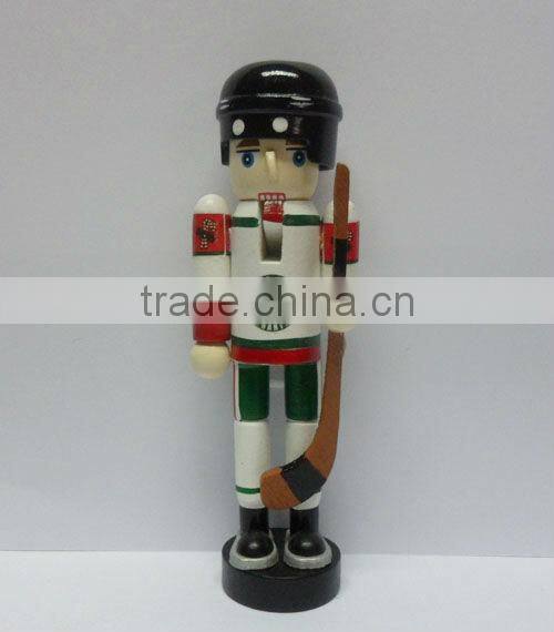 5'' high christmas wooden nutcracker