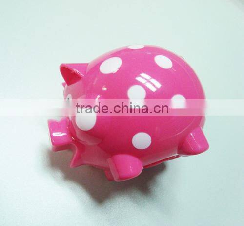 2014 brand new exquisite designed lovley children's piggy bank