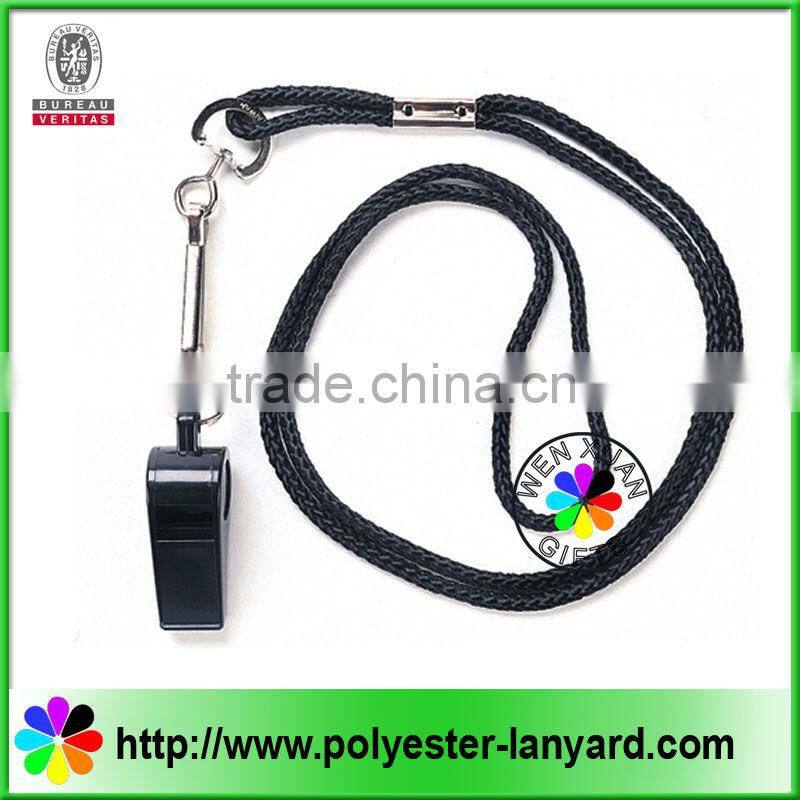 double layer satin lanyard
