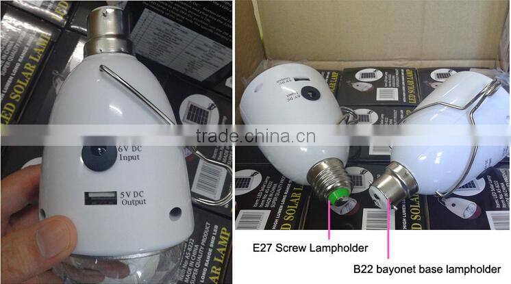 high quality ABS PC material solar light led for garden