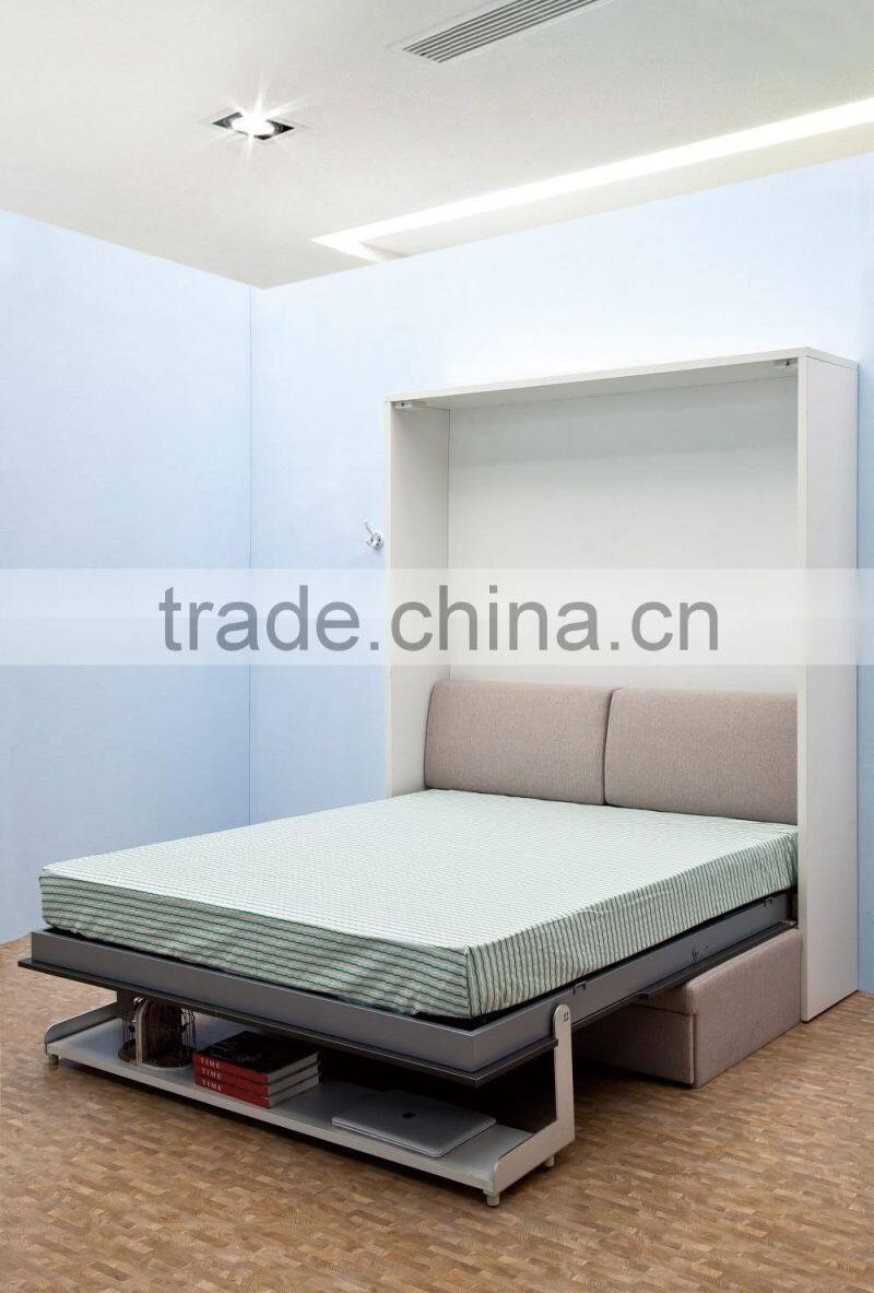 modern multiple function wall bed folding bed with hutches