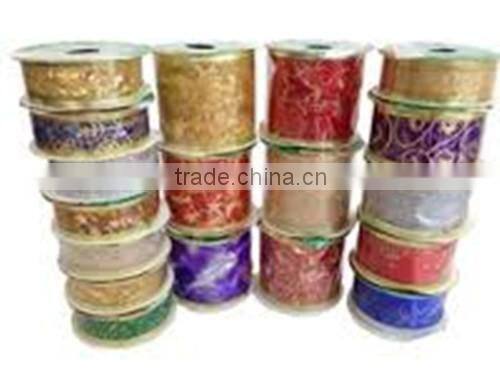 Various Hot Sale Customized Design Printed Christmas Ribbon
