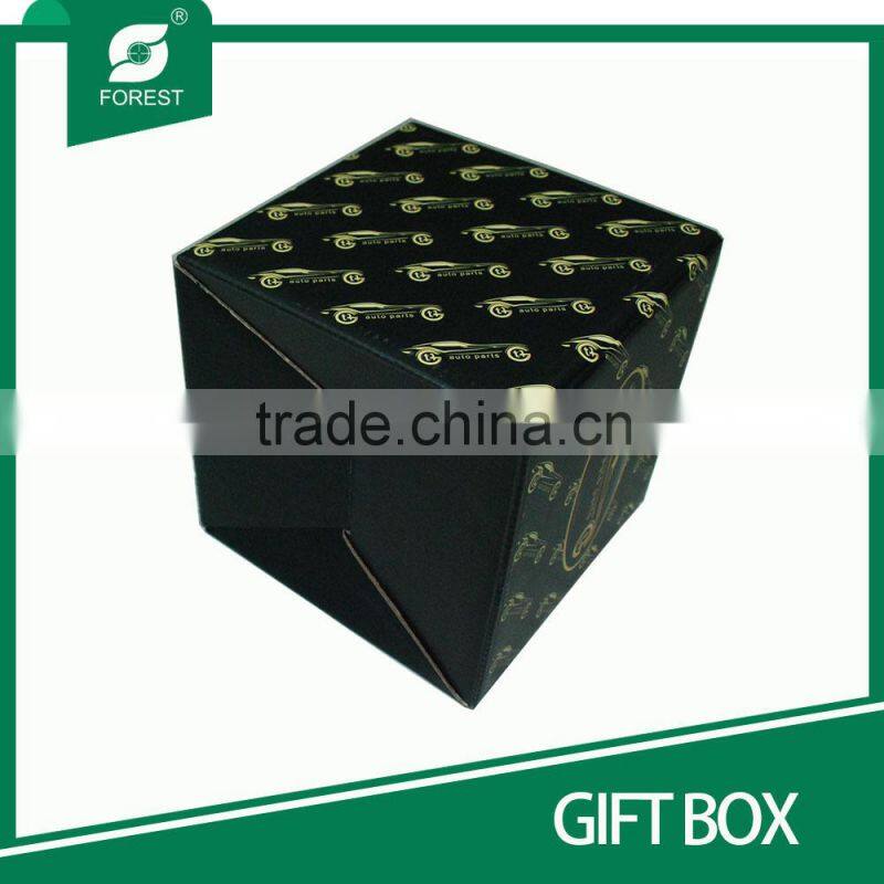CUSTOM MADE CUBE SHAPED CORRUGATED PAPER GIFT BOX HOT SALE