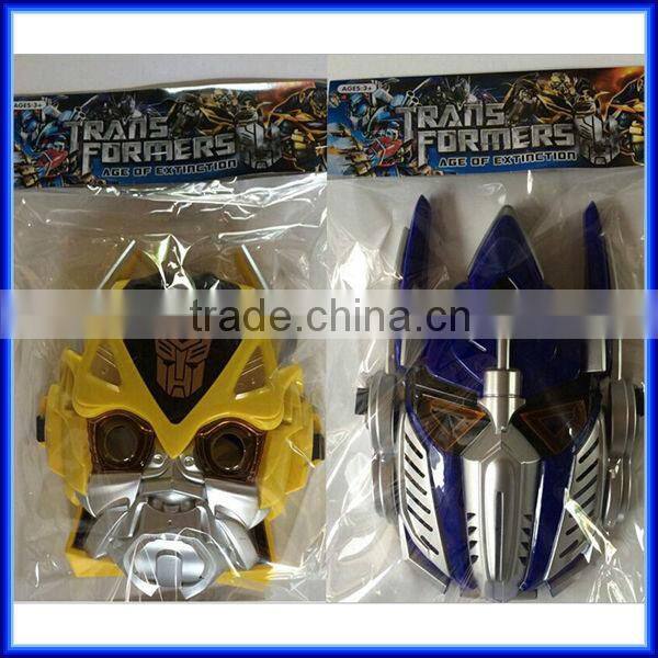 Wholesale Cheap PVC movie character transformer mask, Anonymous halloween mask transformer face mask