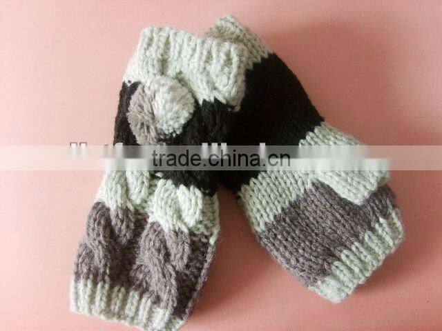 NEW!!! 2015 Fashion Knitted Fingerless Gloves
