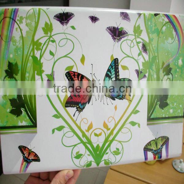 DX5 large format inkjet printing printed glasses with high resolution