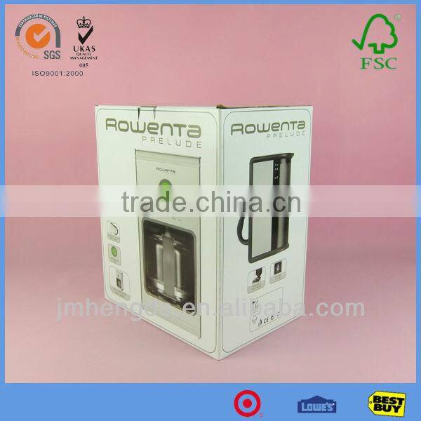Rectanule Dulcet Corrugated Carton Box Industrial With Beautiful Logo