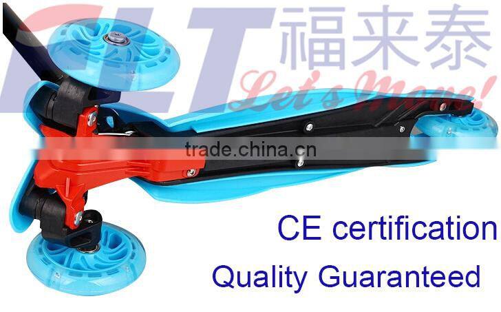 CE approved cheap price good quality fulaitai kids kick scooter with brake