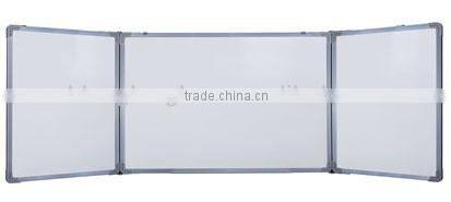 Folding magnetic white board whiteboard for classroom