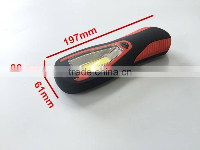 Onlystar GS-4071 multi function outdoor use camping flashlight 100 lumens led work light with magnet & hook cob led flashlight