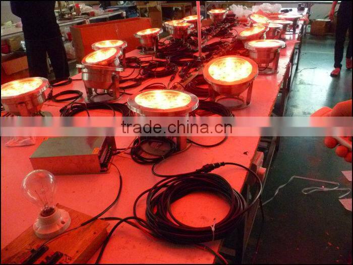 dmx rgb led pool lights, 36W rgb led swimming pool light IP68