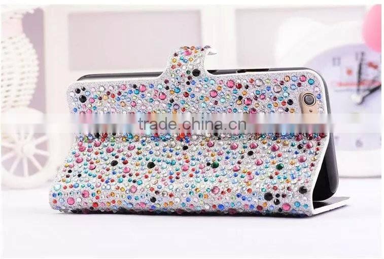 For Huawei G730 Cover Case, Blingbling Diamond Wallet Leather Case for Huawei G730