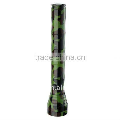 3*D 10 LED bamboo new design aluminium flashlight torch LFL292-12