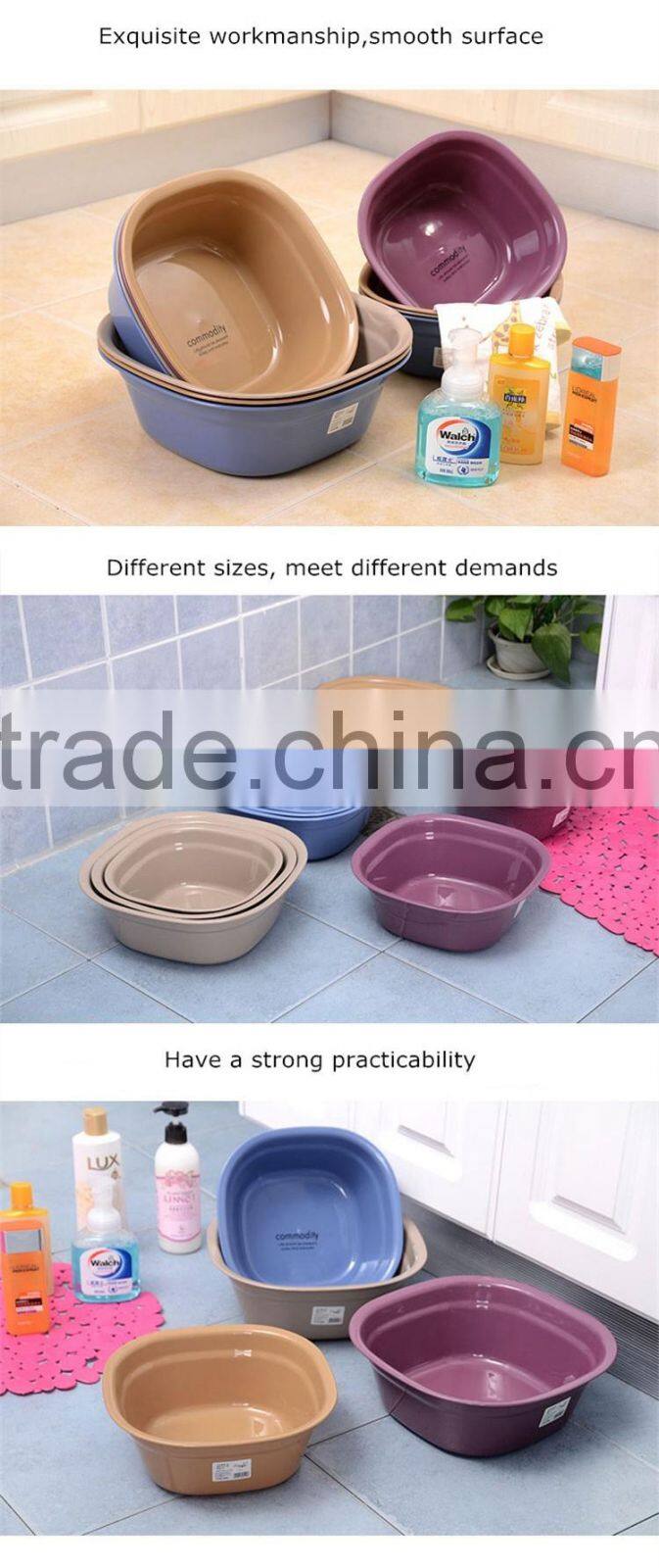 Plastic baby small wash hair and foot basin toilet basin outdoor wash basin hair