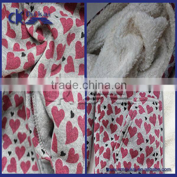 children's hoodies sweatshirt with berber fleece lining