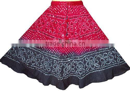 Summer Bandhej Skirts