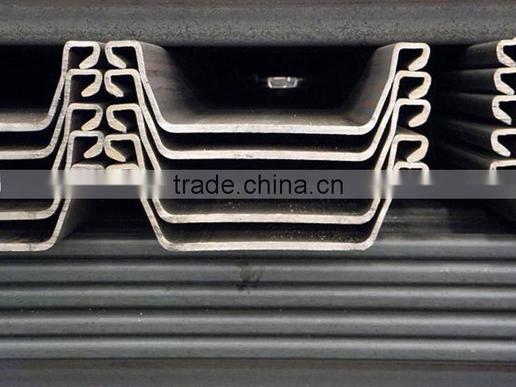 structural cold form steel sheet pile