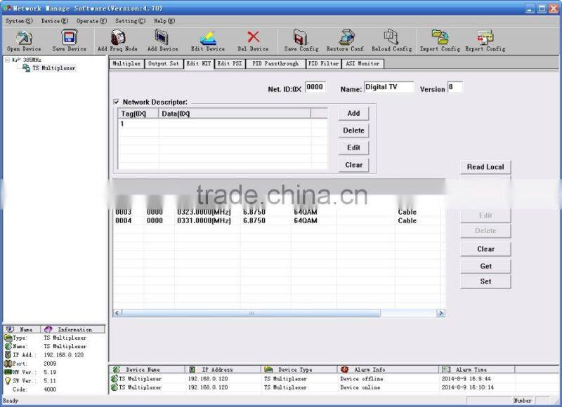 SC-2101 TS ASI Multiplexer/TS ASI MUX