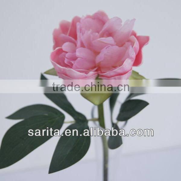 beautiful and quality artificial real touch peony