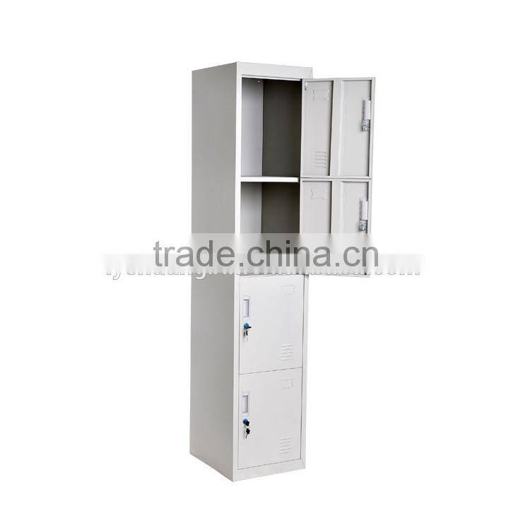 4 Tier White cheap kids mini locker