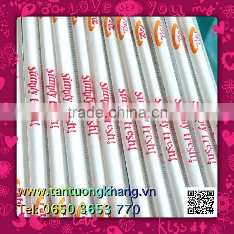 SEDEX, WCA INTERTEK Audited Flexible Drinking Straw, Packaging Upon Customer's Request