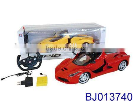 2015 Hot new car toy 1 10 scale model rc car kit 5ch remote control sport car