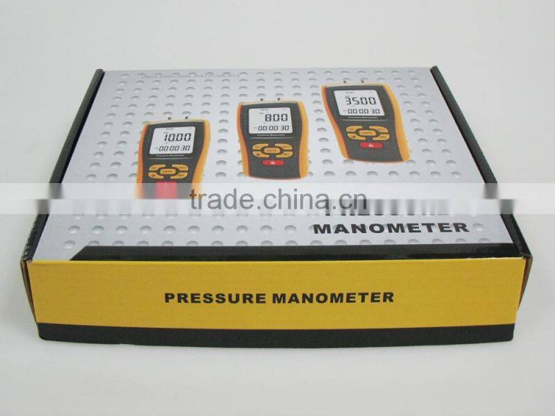 portable digital pressure manometer gauge China manufacture
