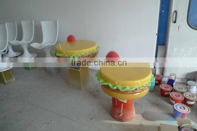 marketable fiberglass round kiosk /wanted fast food Kiosk factory design