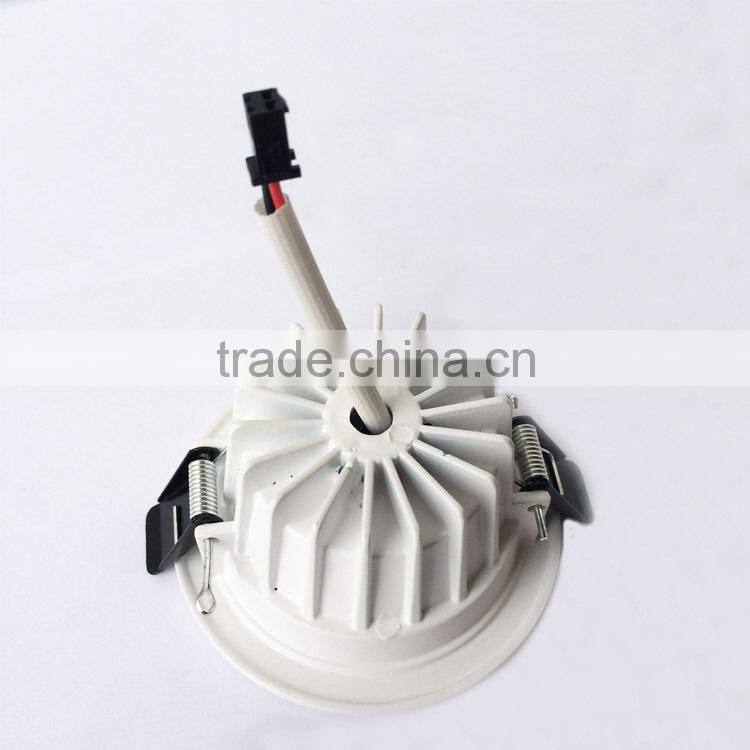 Acrylic cover wide angle 5w indoor ceiling light LED downlights