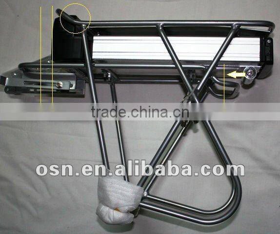 24v 300W LifePO4 battery for ebike (Rear Rack)