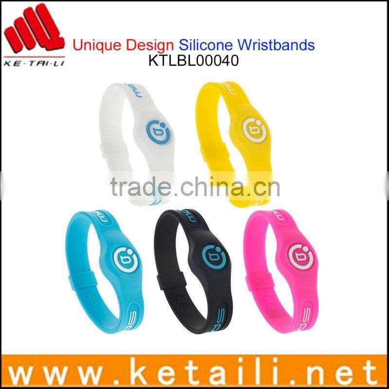 China Alibaba OEM Silicone Bracelet Health Wristband Power Energy-Balance Egypt Silicone Bracelet Bracelet Silicone Et Diamant