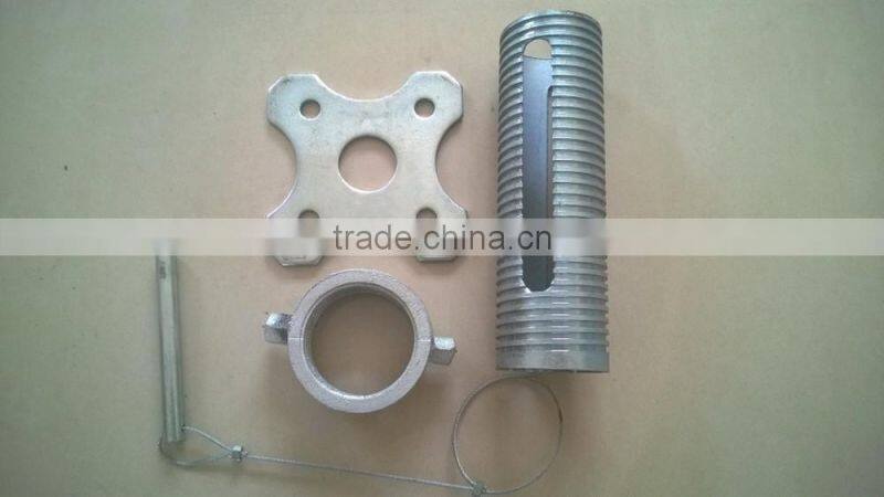 Galvanized prop nut/scaffolding prop accessories sleeve and nut