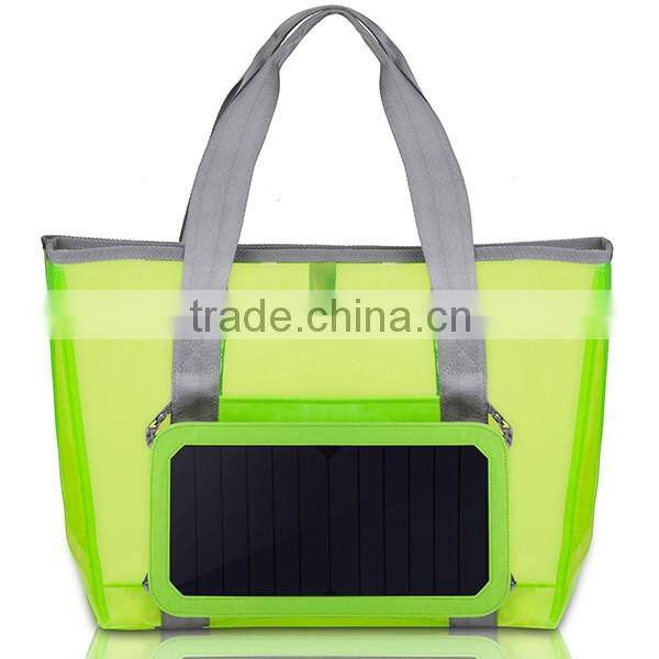 6W Solar Beach Bag for Camping
