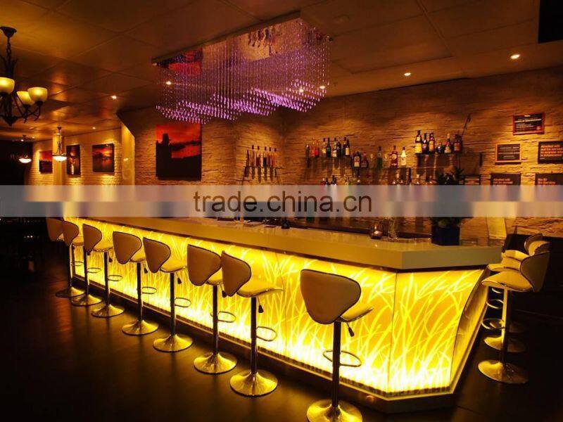 TW solid surface modern bar counter commercial bar counters