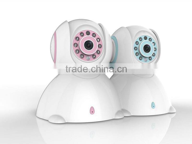 360 Degree View 720P HD IR Control Night Vision Wireless WiFi IP CCTV Video Audio Camera Onvif Protocol P2P WPS
