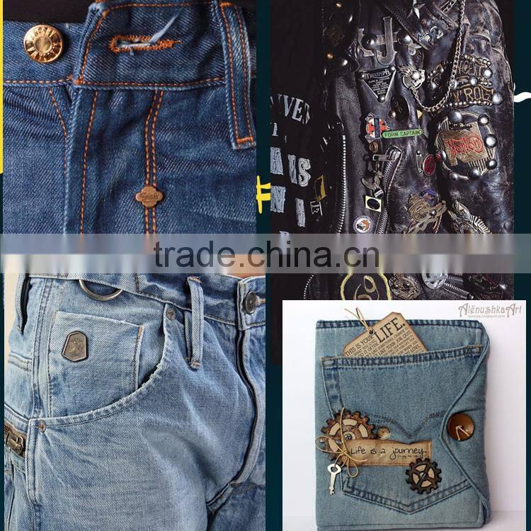 Custom metal logo for bag,metal logo engraving handbags