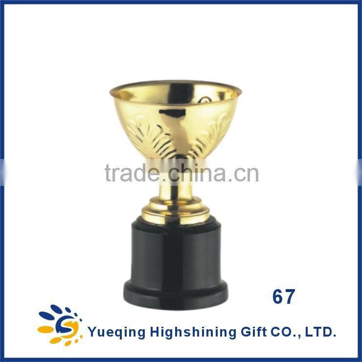 Students sports awards golden craft souvenir metal trophies trophy cup