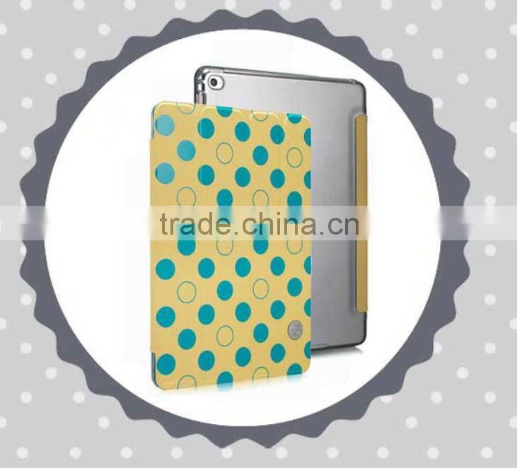 For iPad Air 2 G-Case Leather case clear back cover