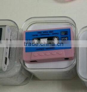 Wholesale bulk mp3 player cassette tape shaped mp3 music player