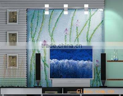 Decorative Engraved Glass