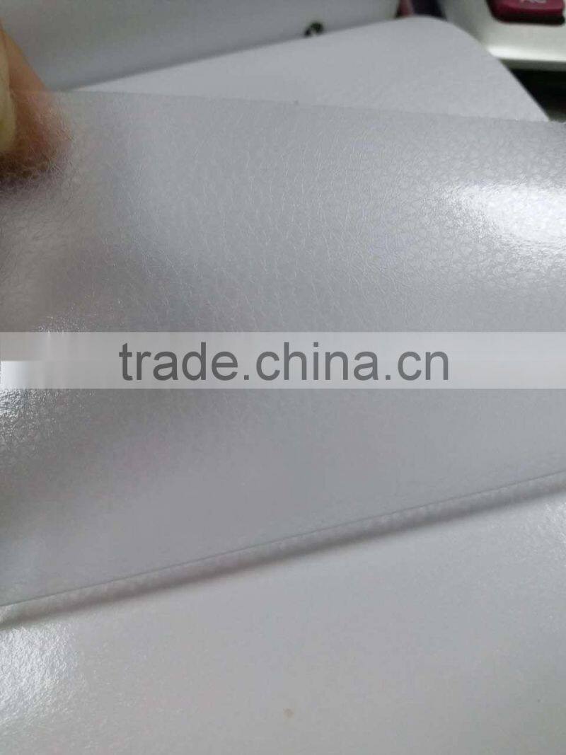 Leather Style PVC Cold Lamination Film for photo