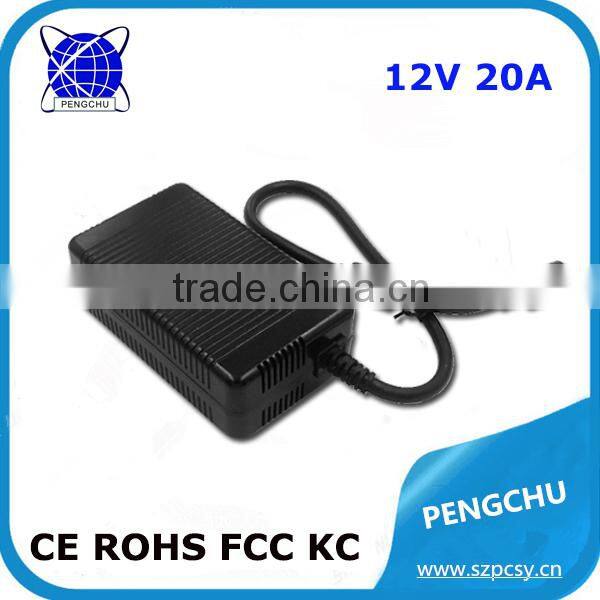 cctv camera 12v 1a power adapter 12w from shenzhen
