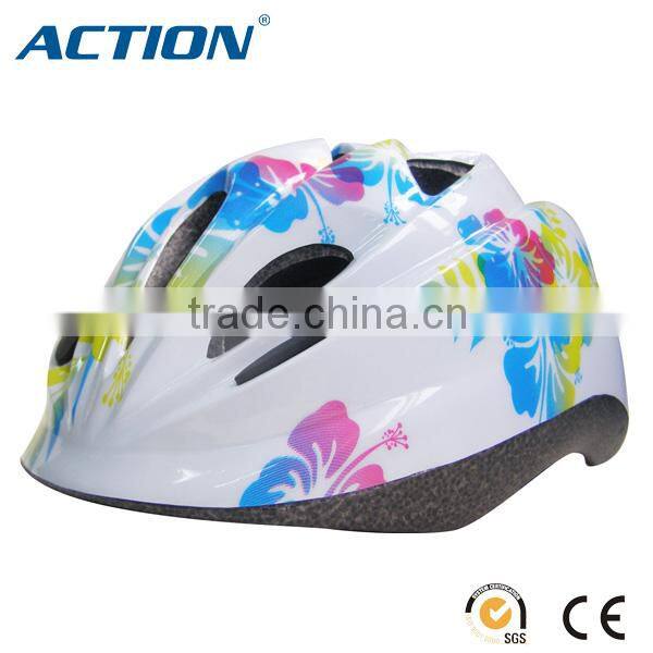 safety protective kid child helmet bicycle bike helmet skate helmet black EPS colorful shinning