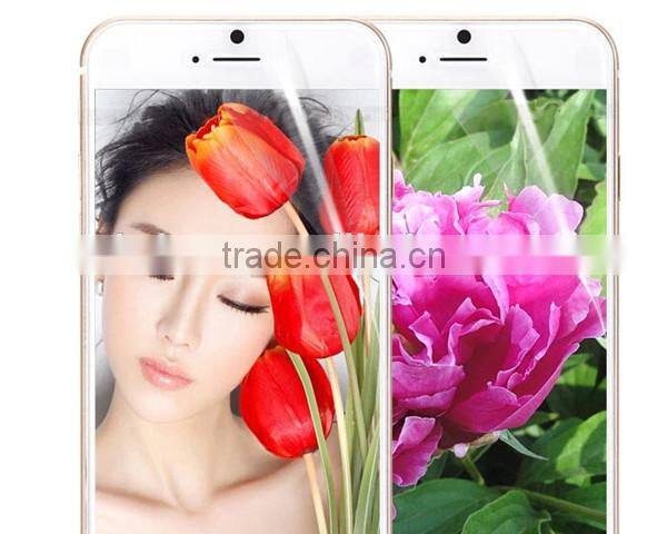 Best quality wholesale clear PET screen protector for iphone6/6s mobile phones