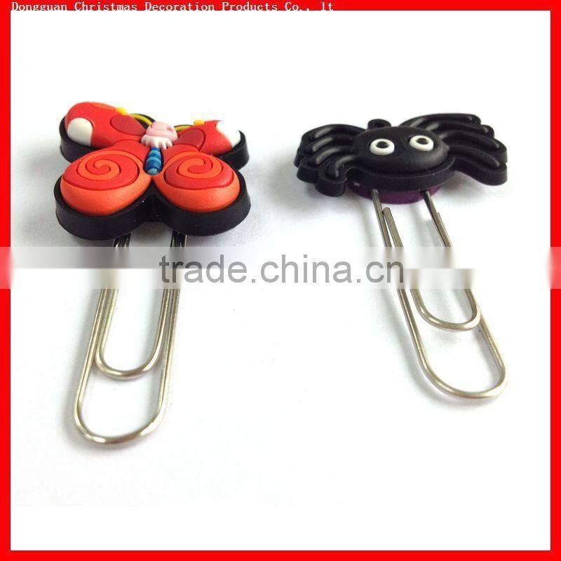 hot sell custom clips for paper,butterfly shaped unique paper cilps