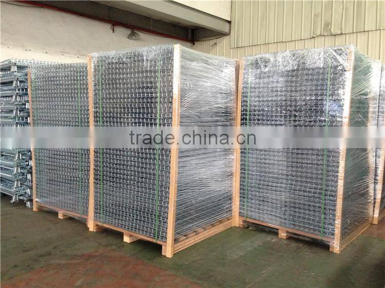 Powder -Coated welded steel mesh wire deck for rack