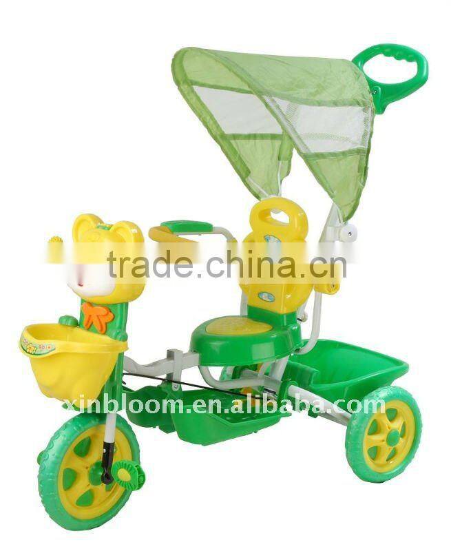 bule red baby tricycle