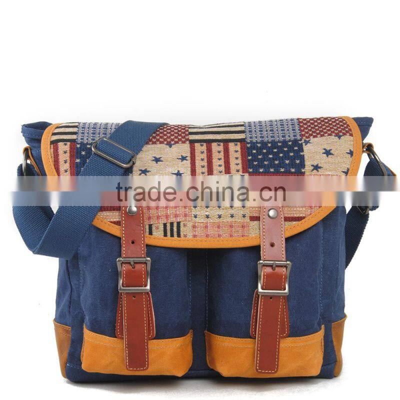 Alibaba China Casual Canvas Shoulder Bag Messenger Bag