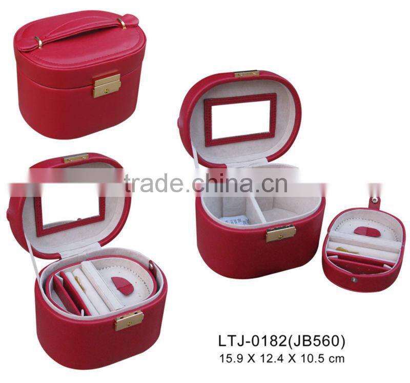 Custom luxury leather jewelry gift box